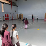 Bowling practice