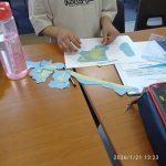 assembling tectonic plates