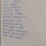 building vocabulary