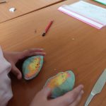layers of the earth using dough
